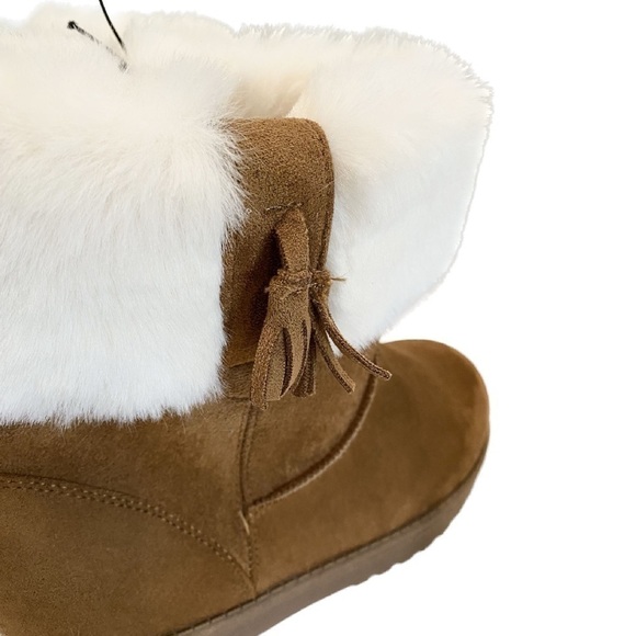 NWT—Cliffs by White Mountain Women's Winter Boots Cognac Size 9.5 - Picture 3 of 11